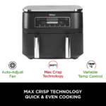 Ninja Foodi DualZone Air Fryer | 7.6L, 2 Drawers (AF300IN) | Cooking Surface Free from PTFE, PFOA & PFAS - Image 5