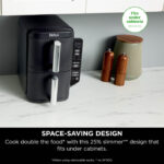 Ninja Double Stack DualZone Digital Air Fryer (SL300IN) | 7.6L, Cook 4 Foods at Once | Vertical Design - Image 6
