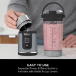 Ninja Blast Portable Cordless Blender (BC151IN) | 530ml, USB-C Rechargeable | Leak-Proof Lid - Image 7