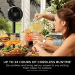 Shark FlexBreeze Cordless Table & Pedestal Fan (FA200IN) | 24 Hrs Battery - Image 9