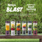 Ninja Blast Portable Cordless Blender (BC151IN) | 530ml, USB-C Rechargeable | Leak-Proof Lid - Image 3