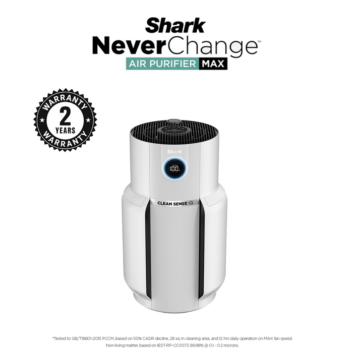 image_8_1.png Shark HP300 Air Purifier for Home |1400 sq.ft Coverage | 5 Year NeverChange True HEPA 14 Filter | Captures 99.98% Dust, Smoke & Allergens - Image 1