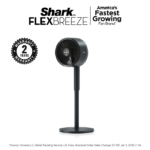 Shark FlexBreeze Cordless Table & Pedestal Fan (FA200IN) | 24 Hrs Battery